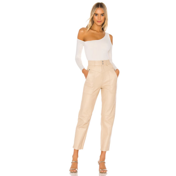 Lovers + Friends White One-Shoulder Blouse - Picture 4 of 4